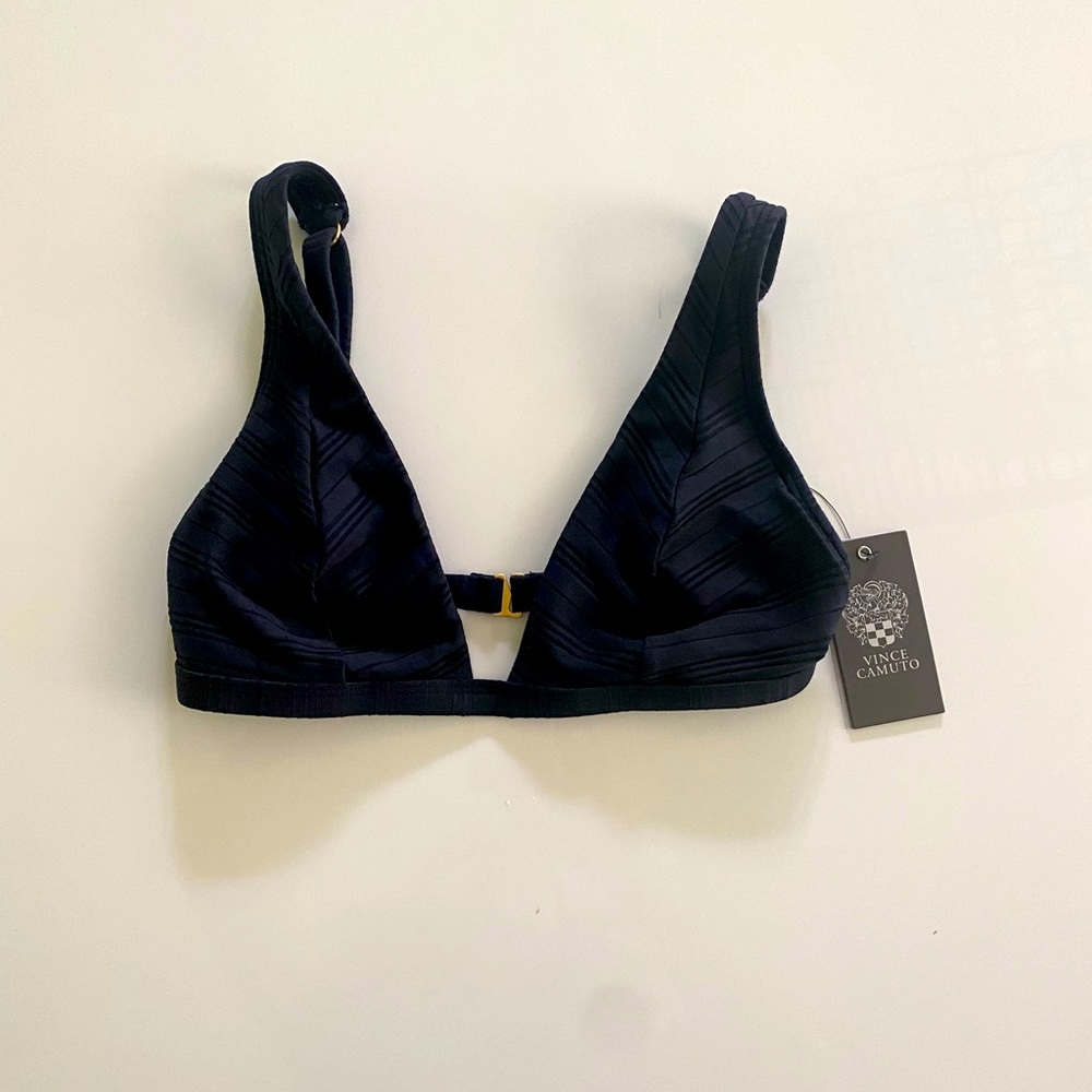 Vince Camuto bikini top, size Small. Brand new, never been worn.